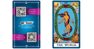 The Fool's Journey to The World Classic Tarot card