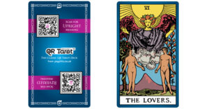 The Lovers illustration from the Classic Tarot
